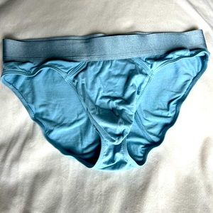 OBVIOUSLY Apparel brief, men’s size small, baby blue.
